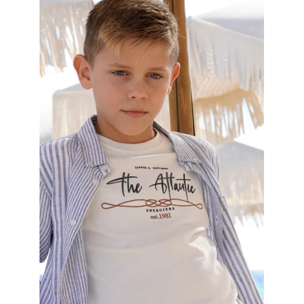ENERGIERS BLOUSE BOY ECRU