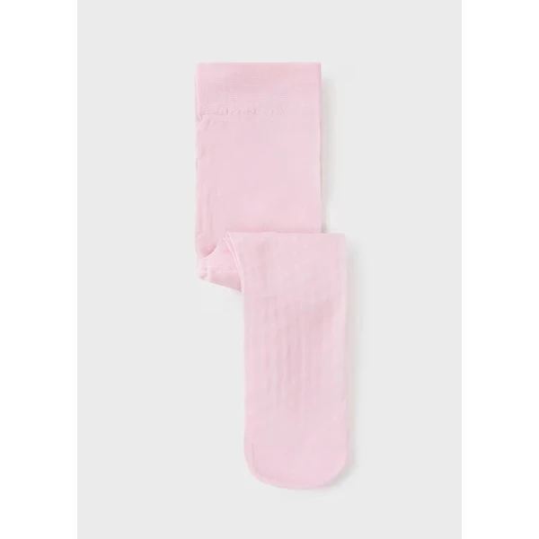 MAYORAL TIGHTS POLKA DOTS PERFORATED BABY PINK