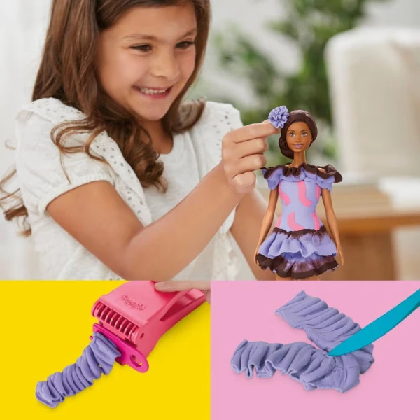PLAY-DOH BARBIE FASHIONISTA RUFFLES