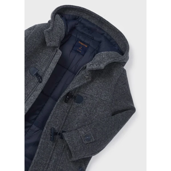 MAYORAL DUFFEL COAT ASPHALT