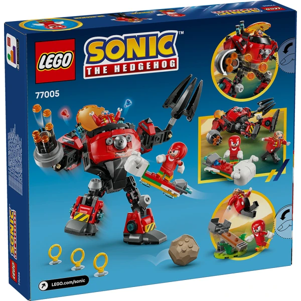 LEGO® SONIC THE HEDGEHOG™ KNUCKLES VS. ΕΞΩΣΤΟΛΗ EGG CRUSHER ΤΟΥ DR. EGGMAN
