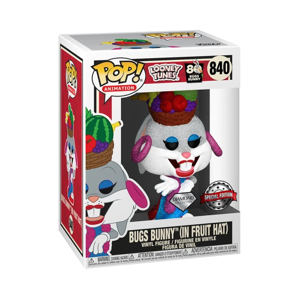 FUNKO POP! 80 YEARS OG BUGS BUNNY - BUGS BUNNY IN FRUIT HAT 840