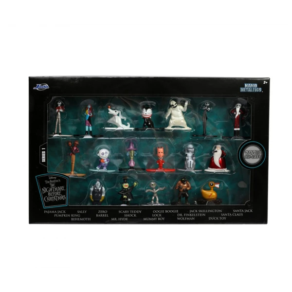 NIGHTMARE BEFORE CHRISTMAS NANO MULTIPACK ΜΕΤΑΛΛΙΚΕΣ ΦΙΓΟΥΡΕΣ
