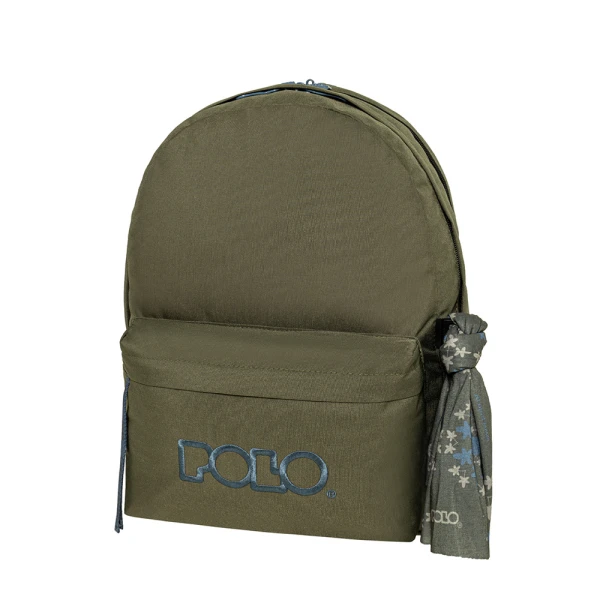 POLO 2026 BACKPACK ORIGINAL DOUBLE SCARF KHAKI-PETROL