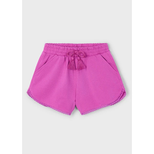 MAYORAL SHORTS SWEATER BASIC ORCHID 