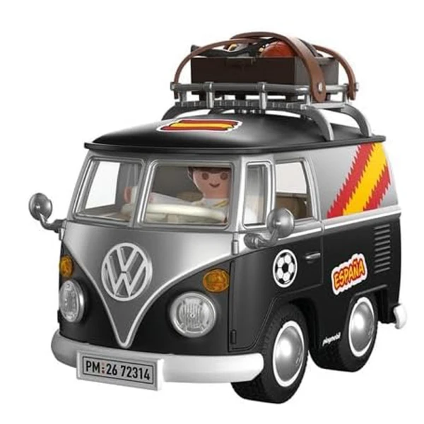 PLAYMOBIL VOLKSWAGEN T1 CAMPER - SPAIN NATIONAL TEAM