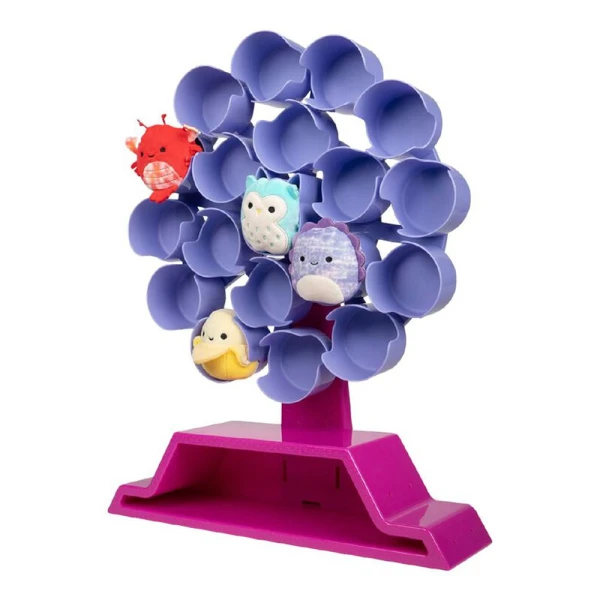 MICROMALLOWS - 22-PLACE COLLECTION WHEEL WITH 4 EXCLUSIVE 6 cm SQUISHMALLOWS PLUSH TOYS
