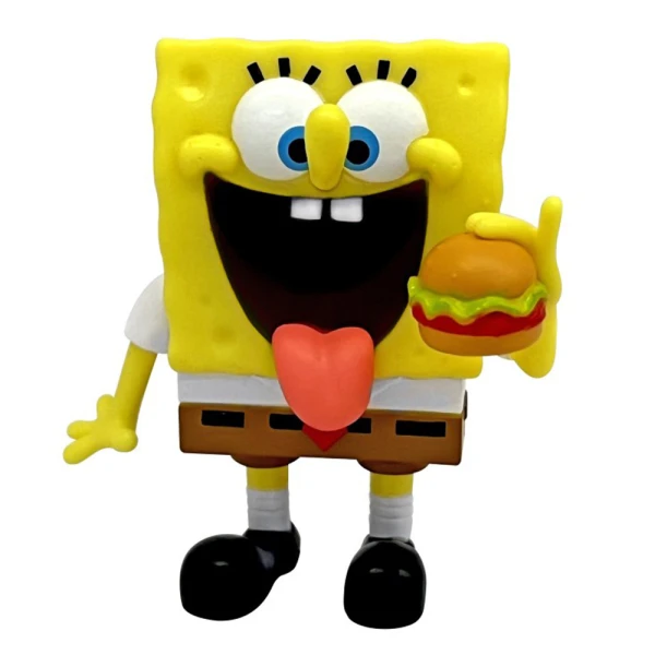 SPONGE BOB 3D MINI FIGURES 5-PACK - ASSORTED DESIGNS