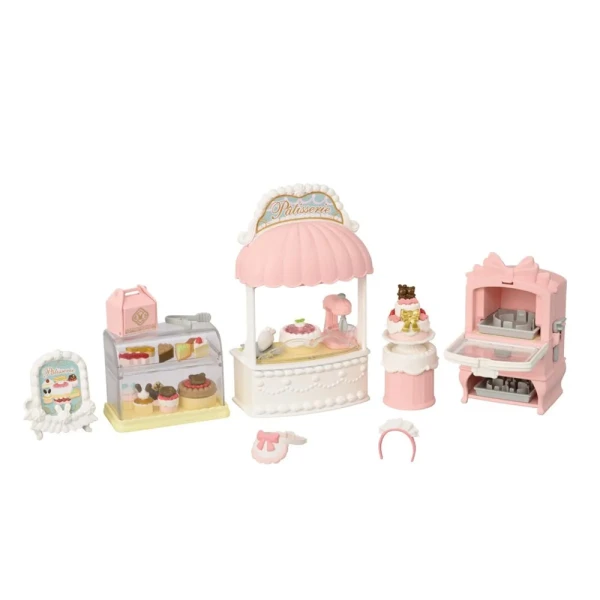THE SYLVANIAN FAMILIES VILLAGE CAKE SHOP STARTER SET