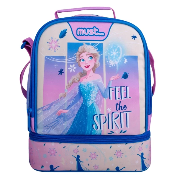 MUST INSULATED LUNCH BAG 22X16X28 cm FROZEN FEEL THE SPIRIT