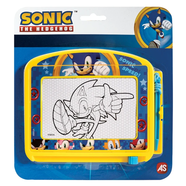 AS MAGIC SCRIBBLER TRAVEL SONIC THE HEDGEHOG FOR AGES 3+