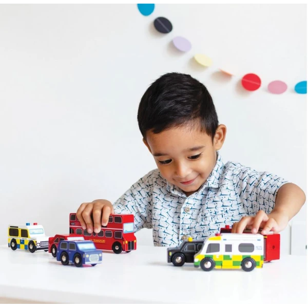 LE TOY VAN ΞΥΛΙΝΑ ΛΟΝΔΡΕΖΙΚΑ ΑΥΤΟΚΙΝΗΤΑ
