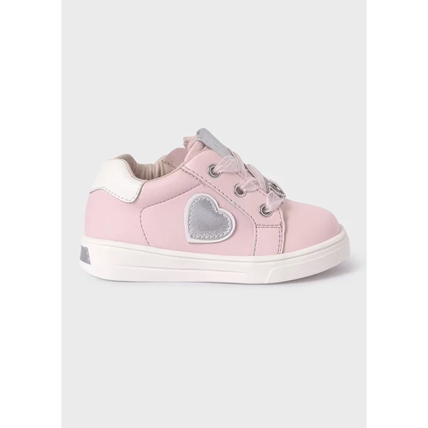 MAYORAL SNEAKER HEART LIGHT PINK 