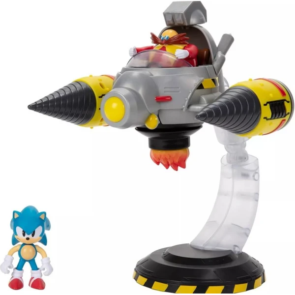 SONIC THE HEDGEHOG - ΣΕΤ ΜΑΧΗΣ EGG MOBILE SONIC