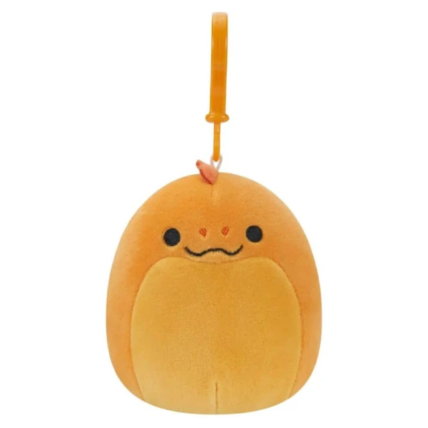 SQUISHMALLOWS PLUSH KEYCHAIN 9 cm W11 - ONEL THE ORANGE EEL