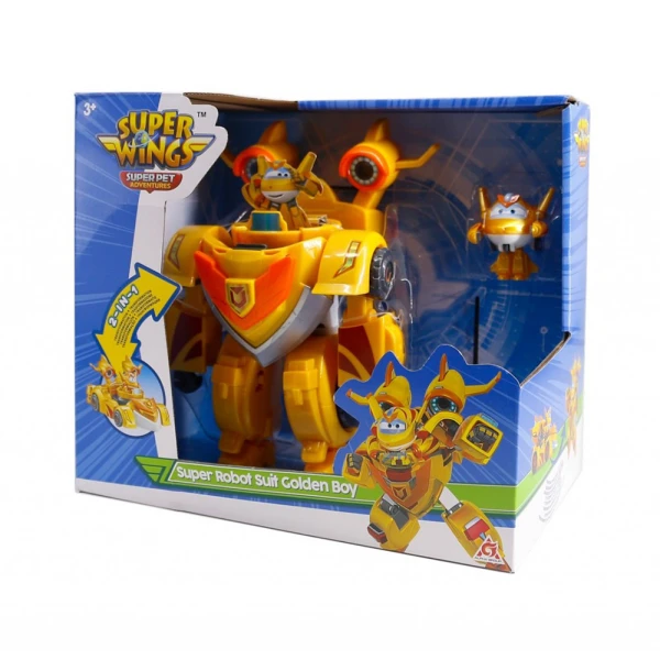 SUPER WINGS SUPER PET ROBOT SUIT - GOLDEN BOY