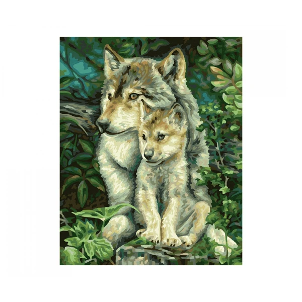 SCHIPPER MNZ ΖΩΓΡΑΦΙΚΗ ΜΕ ΑΡΙΘΜΟΥΣ - MOTHER WOLF