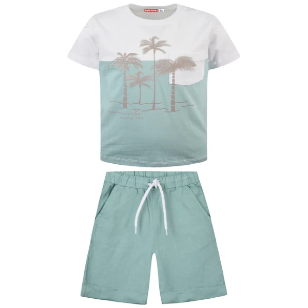 ENERGIERS BEBE BOY SET AQUA