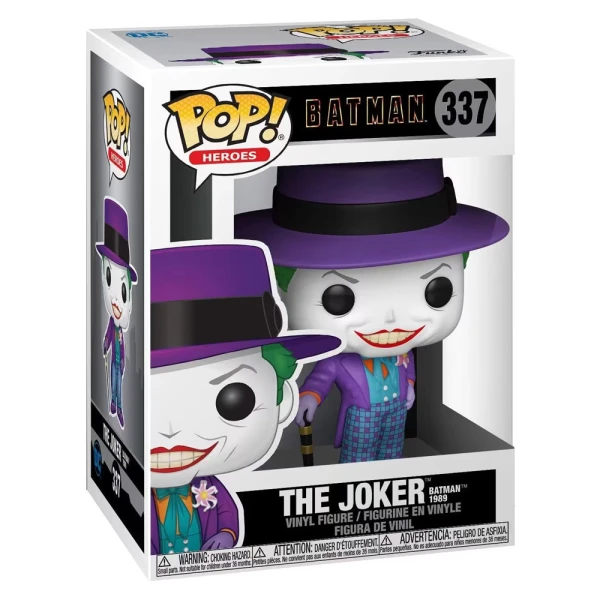 FUNKO POP! DC HEROES BATMAN 1989 VINYL FIGURE THE JOKER 337