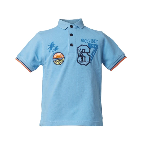 BEBE BLOUSE BLUE