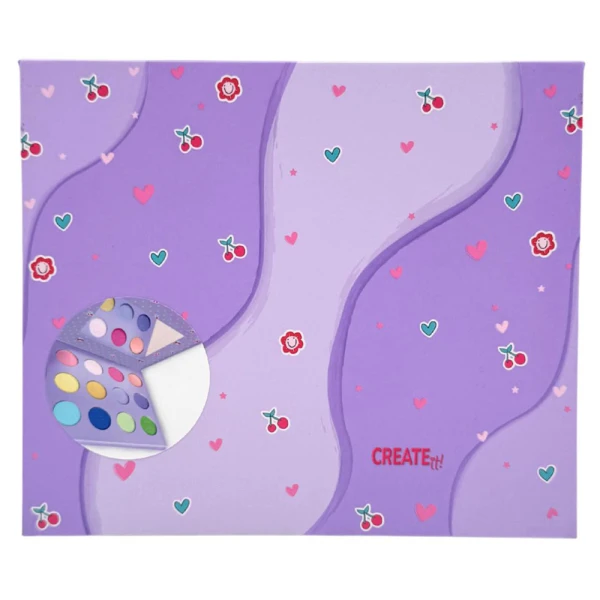 CREATE IT! EYESHADOW PALETTE 12 COLOURS - 2 DESIGNS