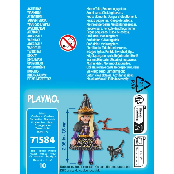 PLAYMOBIL SPECIAL PLUS WITCH WITH CAT