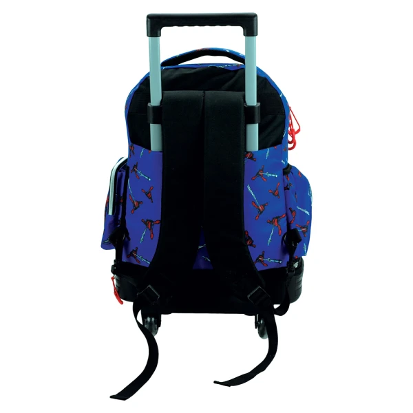 PRIMARY SCHOOL DETACHABLE TROLLEY SPIDERMAN EVERGREEN