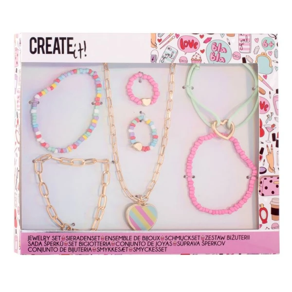 CREATE IT! JEWELRY SET BEAUTY - 4 DESIGNS