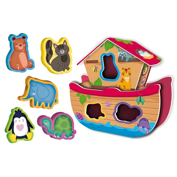 LISCIANI MONTESSORI BABY ΕΚΠΑΙΔΕΥΤΙΚΟ ΠΑΙΧΝΙΔΙ WOOD ANIMAL FUN