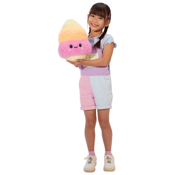 FLUFFIE STUFFIEZ LARGE PLUSH - ICE CREAM