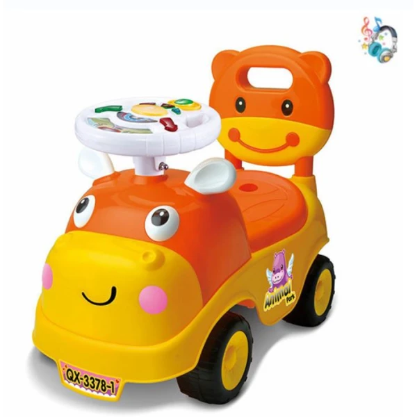 WALKER ANIMAL YELLOW WITH LIGHTS AND SOUNDS