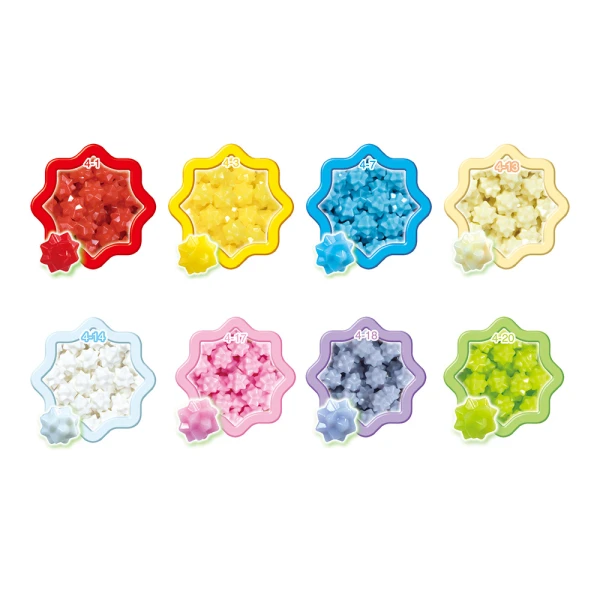 AQUABEADS ΠΑΚΕΤΟ ΜΕ ΧΑΝΤΡΕΣ ΣΕ ΣΧΗΜΑ ΑΣΤΕΡΙΩΝ