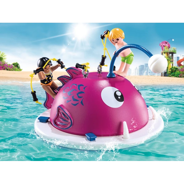 PLAYMOBIL FAMILY FUN ΠΛΩΤΟ ΦΟΥΣΚΩΤΟ ΠΑΡΚΟ