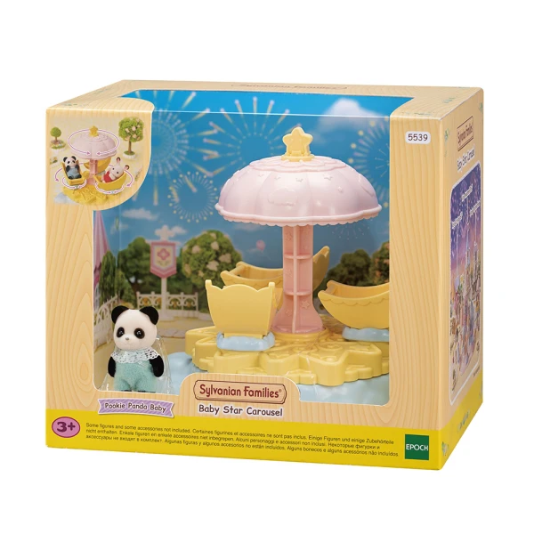 THE SYLVANIAN FAMILIES BABY STAR CAROUSEL 5539