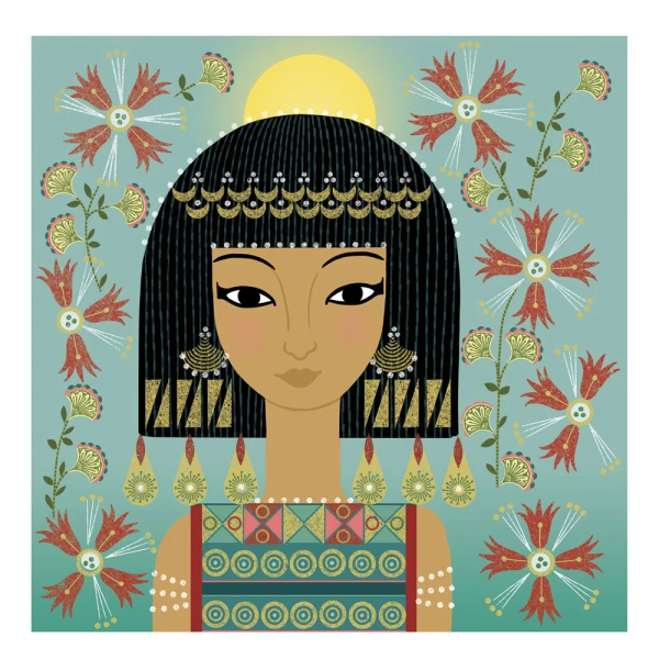 DJECO I DRAW WITH STAMPS GIRLS PATTERNS