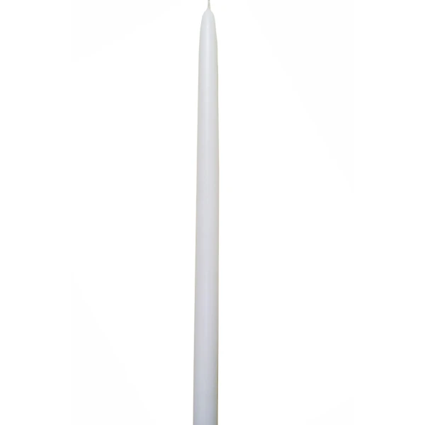 UNIKER PASCHALINH CANDLE 40 cm. MATT WHITE