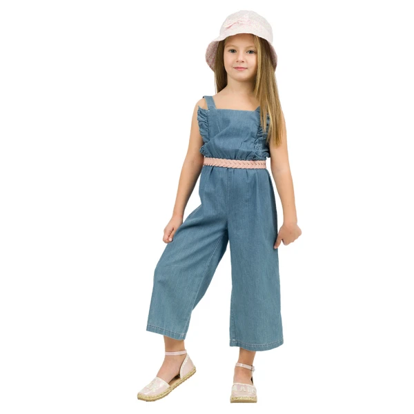 ENERGIERS COVERALL BEBE GIRL BLUE JEAN