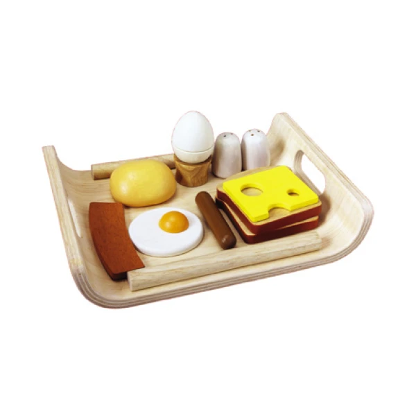 WOODEN GAME PLAN TOYS BREAKFAST MENU
