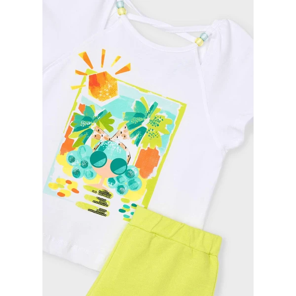 MAYORAL SET SHORTS YELLOW 