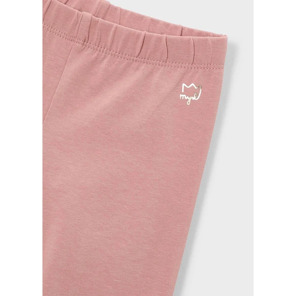 MAYORAL LEGGINGS COTTON ELASTIC BASIC SOFT PINK