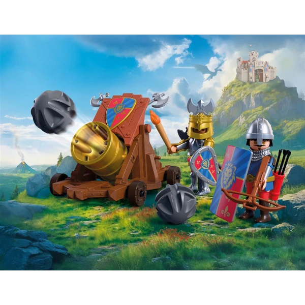 PLAYMOBIL KNIGHTS ΛΕΟΝΤΟΚΑΡΔΟΙ ΙΠΠΟΤΕΣ ΜΕ ΚΑΝΟΝΙ