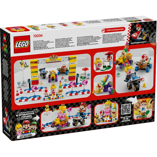 LEGO® SUPER MARIO™: MARIO KART™ – BABY PEACH & ΣΕΤ ΓΚΡΑΝ ΠΡΙ