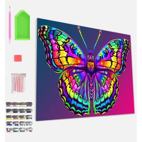 SPLAT PLANET DIAMOND PAINTING KIT ON FRAMED CANVAS 30X40 cm SPLAT PLANET DIAMOND PAINTING KIT ON FRAMED CANVAS 30X40 cm 