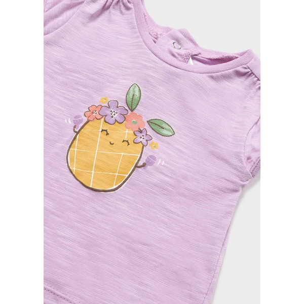 MAYORAL CAPRI SET WITH HAIRBAND LILAC