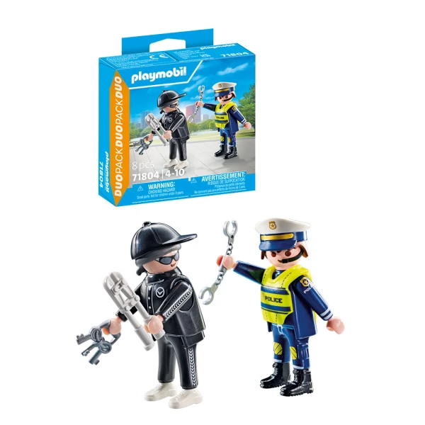 PLAYMOBIL ACTION HEROES ΑΣΤΥΝΟΜΟΣ ΚΑΙ ΔΙΑΡΡΗΚΤΗΣ