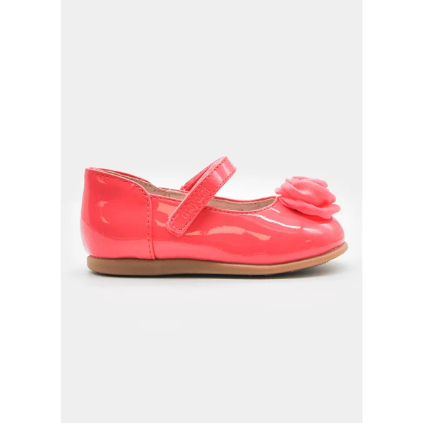 MAYORAL BALLET FLATS PATENT CORAL 