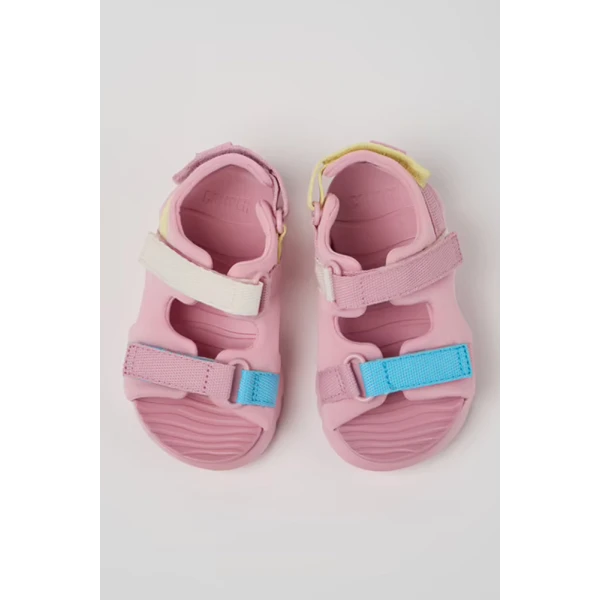 CAMPER ΠΑΙΔΙΚΑ ΠΕΔΙΛΑ ΚΟΡΙΤΣΙ OONA TWINS ΠΟΛΥΧΡΩΜΟ ΡΟΖ 