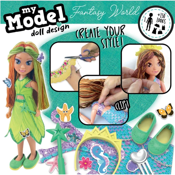 EDUCA MY MODEL DOLL DESIGN FANTASY
