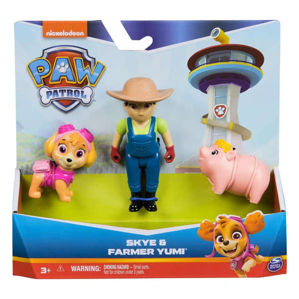 PAW PATROL ACTION PUPS WITH HEROES - 4 DESIGNS