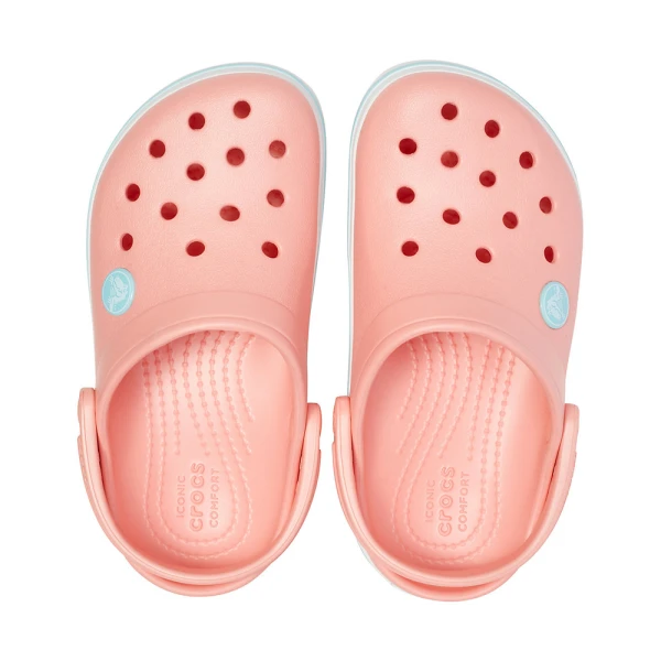 CROCS CROCBAND CLOG K MELON-ICE BLUE